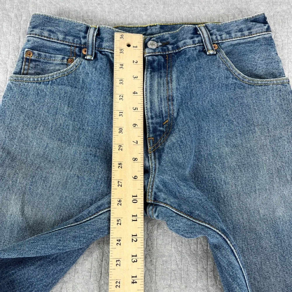 Levi's 517 Bootcut Jeans Mens 30x34 Blue Denim Classic Western Workwear Pants